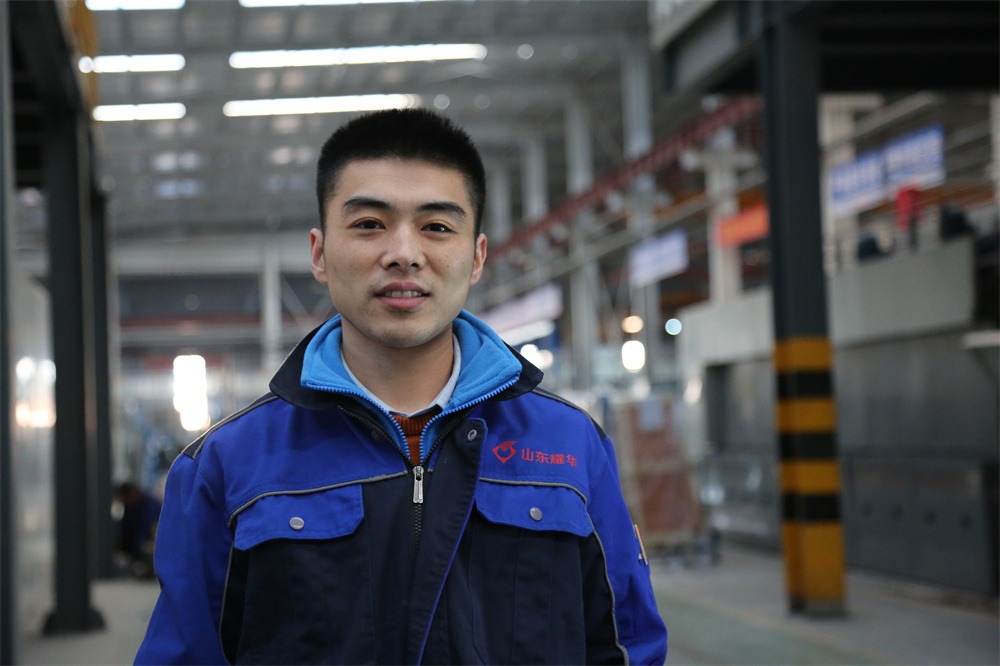 Excellent team leader of Shandong Yaohua production center