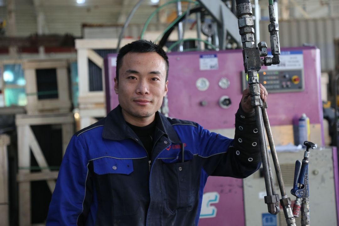 Excellent team leader of Shandong Yaohua production center